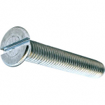 M5 X 40 SLOT CSK MACHINE SCREW ZINC
