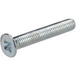 M2.5 X 6 POZI CSK MACHINE SCREW ZINC
