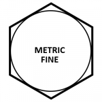M18 X 1.5 PITCH HEX FULL NUT METRIC FINE
