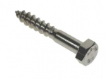 12 X 200 HEX HEAD COACHSCREW ZINC DIN 571