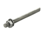 M12 X 160 STUDS FOR RESIN CAPSULES C/W NUT/WASHER