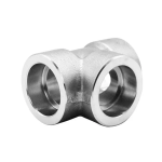 1.1/4 X 3/4 S/W RED TEE ASME B16.11 3000 LB A105N