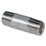 3/8BSPT BARREL NIPPLES A106B SCH80 3000 LB GALV