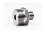 1" X 1/2" NPT HEX REDUC NIPPLE 6000LB A105