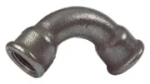 1.1/2 BSP LONG RAD BEND FIG 193 BLK