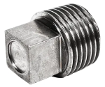 1" BSPT SQ HD SOLID PLUG FIG 148 GALVD