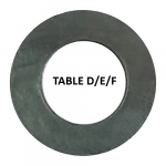 2.1/2" NB TABLE E RING GASKET 1.5MM THK PSM/AS GRAPHITE