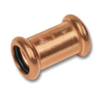 35MM COPPER PRESSFIT STRAIGHT COUPLING