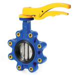 2.1/2"NB PN16 B/FLY VLV NBR LNR FULL LUG CTD DISC