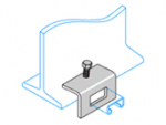 WINDOW BRK 41X21 P1796A (CF43/21) C/W CONE POINTS