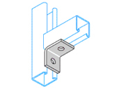 90 DEG INT BRACKET 2 HOLE P1026 (CF10)