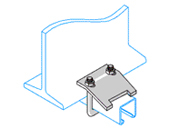 U TYPE BEAM CLAMP 41X41 P2785 (CF44)