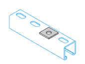 M10 SQ PLATE WASHER GALV (CF1/10)