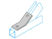 45 DEG ANGLED FITTING P1546 (CF26)