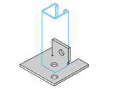 INT BASE PLATE FOR 41X41 P2072-S2 (CF37)