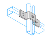 3 HOLE U SHAPED BRACKET P4047 (CF22)